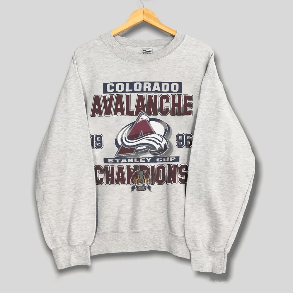 Vintage Colorado Avalanche Hockey Sweatshirt, NHL Avalanche Shirt For Men Women